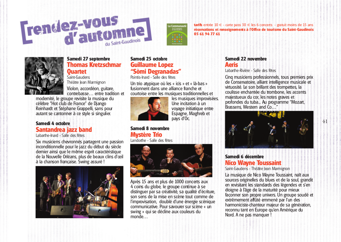 swing rencontre quartet