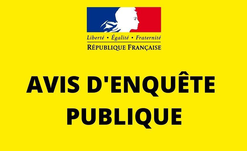 Avis d’enquête publique