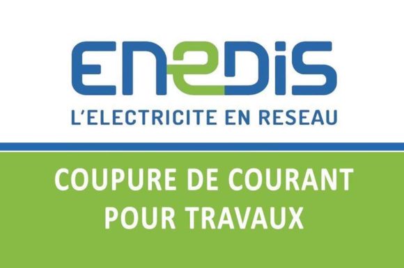 ATTENTION COUPURE DE COURANT POUR TRAVAUX