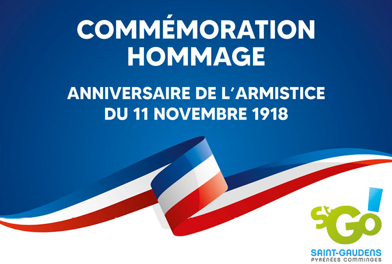 Cérémonie de commémoration de l’Armistice du 11 novembre 1918